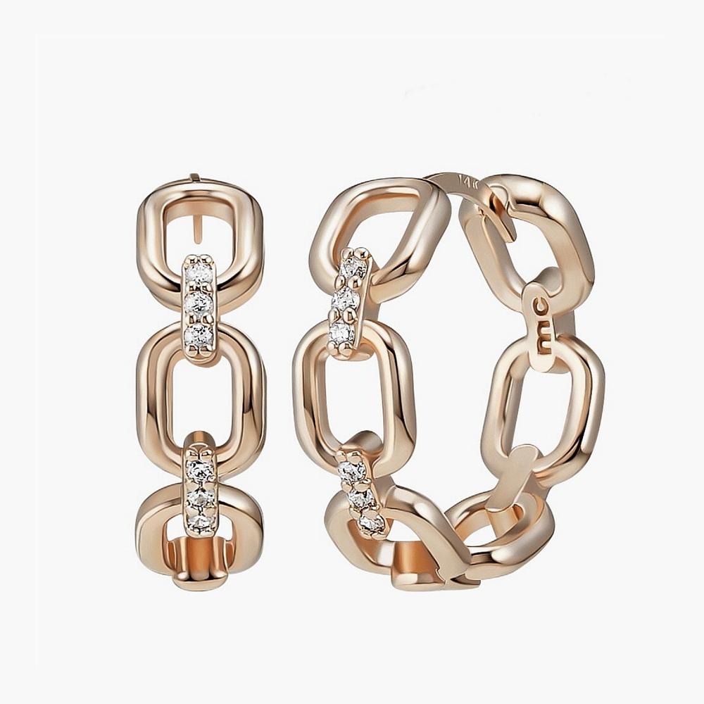 Monograph Carmen Earrings Mger020S 14K Gold Plated