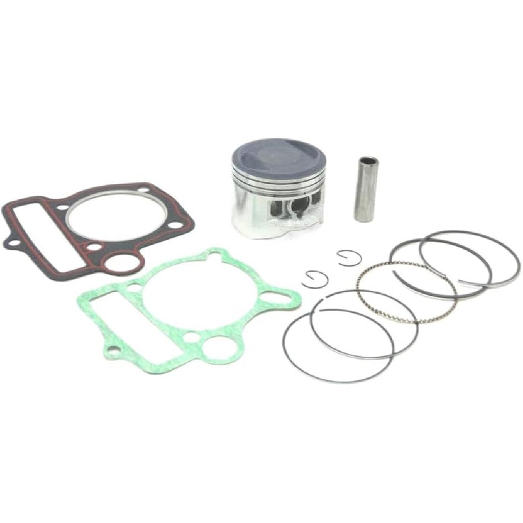 YX140 56MM 13MM Piston Rings with Gasket Compatible with 140CC Engine Compatible with YX1P56FMJ and Various Dirt Pit Bikes Including Kaya Xmotos