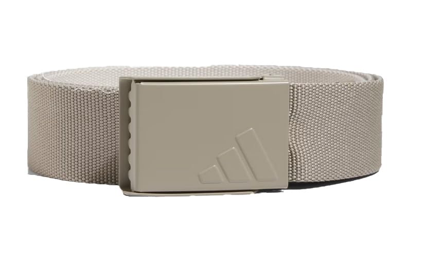 

Adidas Golf Reversible Webbing Golf Putty OSFM Men s Belt, Beige/Alumina,
