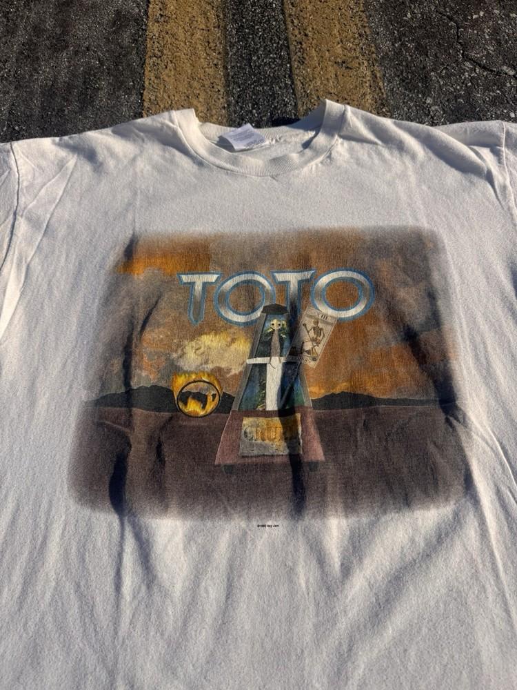 

Vintage Toto Progressive Rock Tour T-shirt All Size S to 5XL NZ193 FREE SHIPPING Unisex T-Shirt L