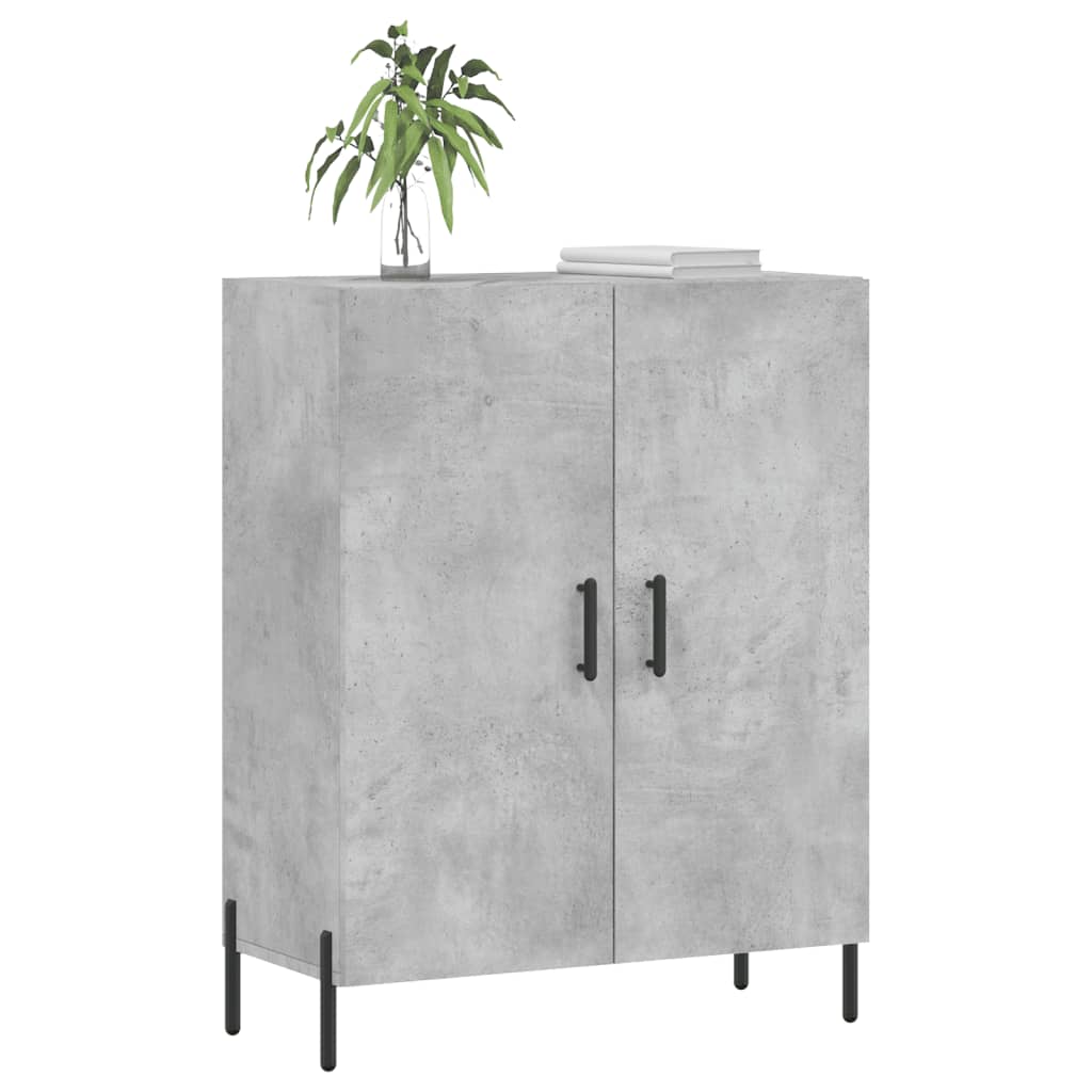 Sideboard Concrete Grey 69.5 x 34 x 90 cm Engineered Wood
