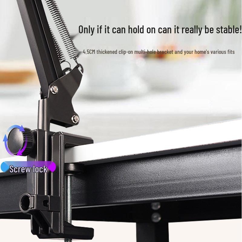 Large Mechanical Arm Phone & Tablet Holder for Bedside or Desktop – Perfect for Streaming & Watching Dramas