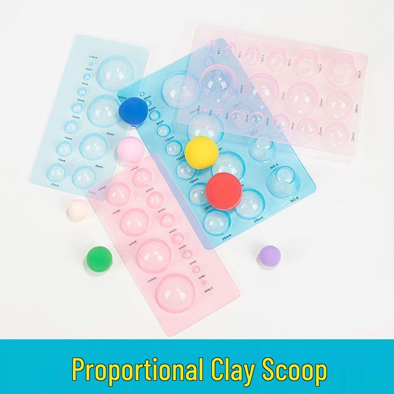 

Форма для лепки из мягкой глины ручной работы для голов фигурок Blue (Small)