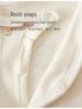Unisex Pure Cotton Baby Romper Jumpsuit - Tagless, Spring To Winter Wear