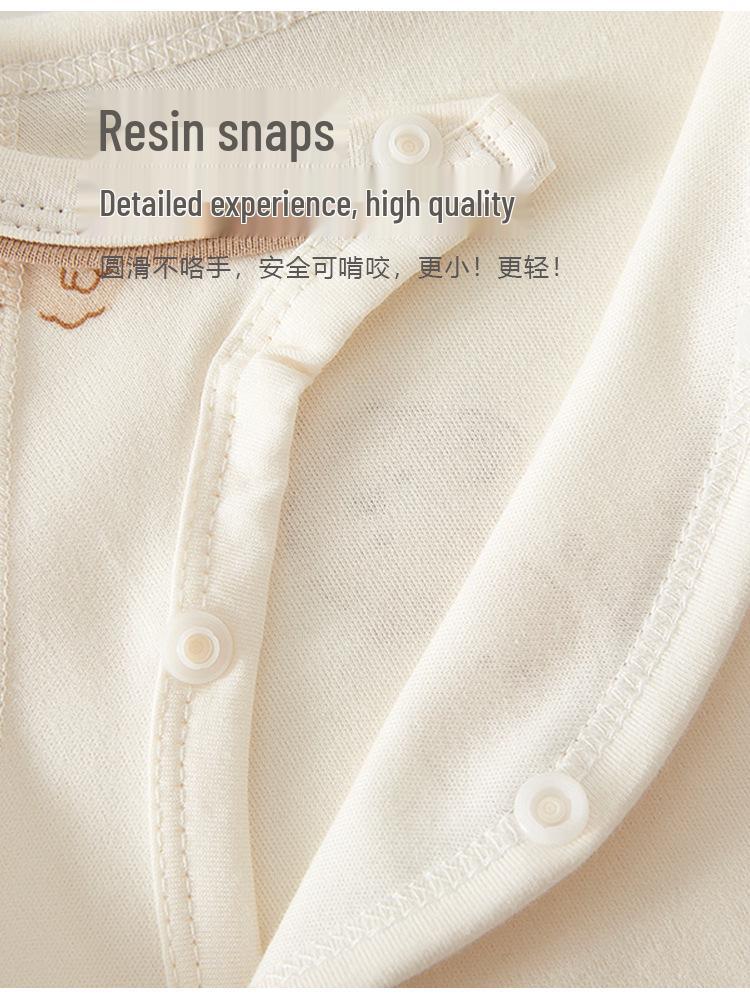 Unisex Pure Cotton Baby Romper Jumpsuit - Tagless, Spring To Winter Wear