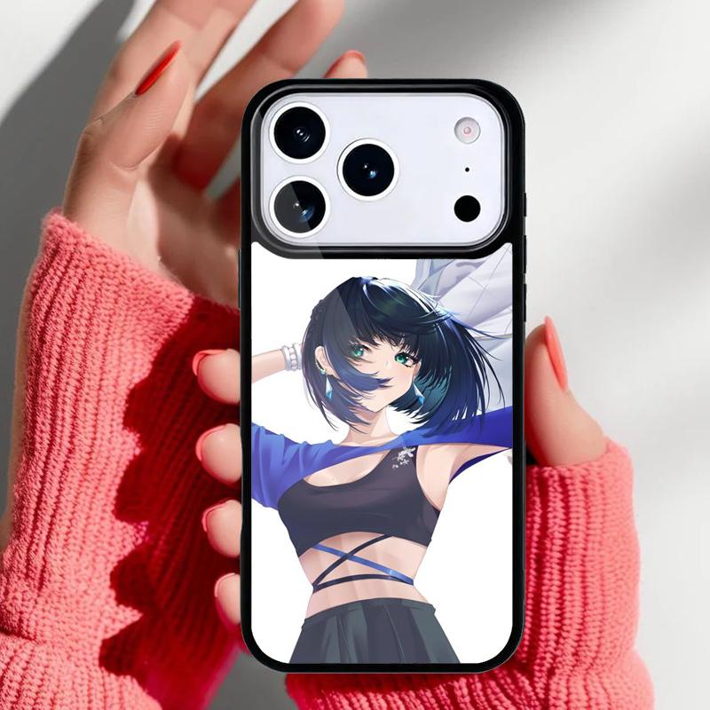 Yelan Genshin Impact Phone Case for iPhone 17 Air 16e 15 14 13 Pro Max Back Cover for 12 11 Pro Coque