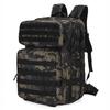 45L Camouflage Tactical Assault Backpack: Multifunctional Outdoor Camping & Hiking Rucksack
