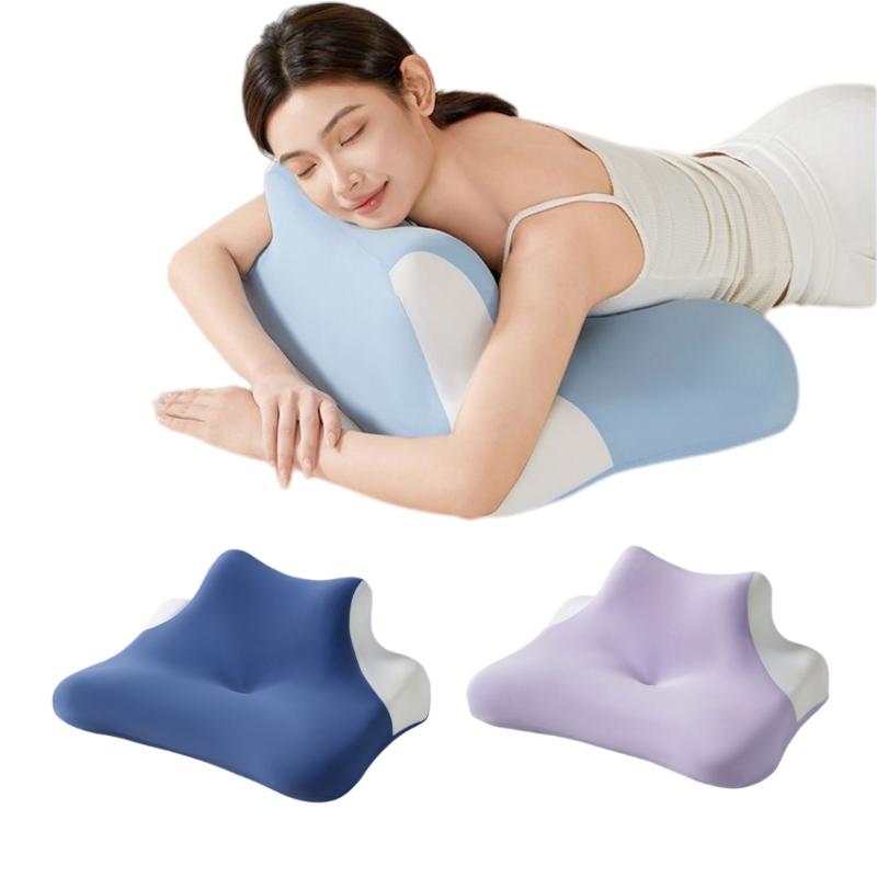 1Pcs Cervical Spine Sleeping Pillow Deep Sleep Memory Cotton Sleeping Pillow Comfortable Ergonomic Body Positioner