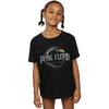 Pink Floyd Girls Dark Side of The Moon Circular Logo T-Shirt 7-8 Years Black