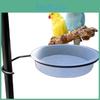 Durable Outdoor Plastic Bird Feeder With Anti-tip Design And Metal Support For Small Birds And Hummingbirds