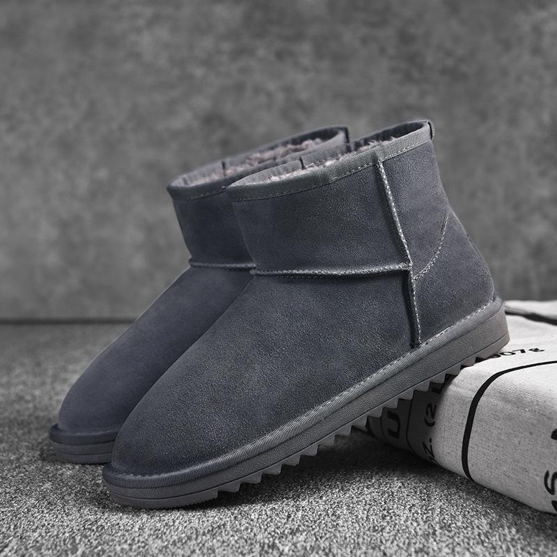 Thick-soled Snow Boots Women's 2025 New Winter Velvet High-top Home Non-slip and Warm Outer Wear Bag and Cotton Shoes Women