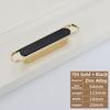 Nordic Style Drawer Cabinet Handle Matte Gold Furniture Hardware Simple Cabinet Door Knob