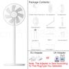 Ventilatore da Pavimento Inverter DC Intelligente MIJIA 1X Aggiornato Con 7 Pale, Flusso d'Aria Grandangolare a 140°, Basso Rumore 25,6dB, Supporto Power Bank