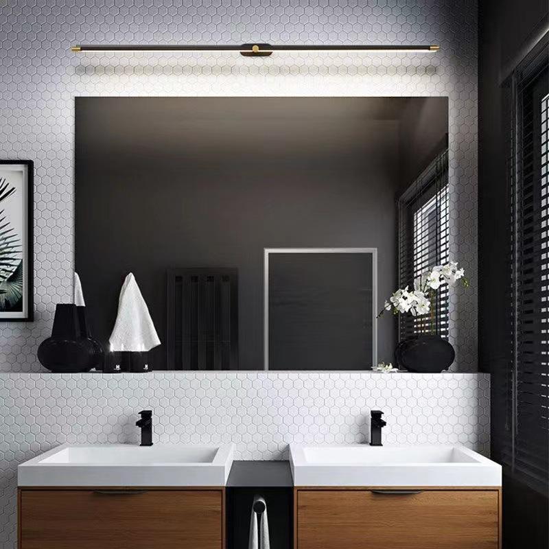 Nordic Slim Wall Sconce Lamp Bathroom Mirror Light