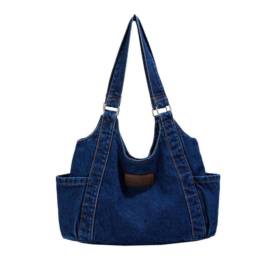 Single Shoulder Bag - Women's Casual Large Capacity Tote Bag - College Student Shopping Bag - Women's Commuting Bag Casually