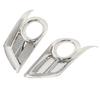 2PCS Front Fog Light Frame Sticker Exterior Decoration Replacement for Hilux Vigo Champ 2012