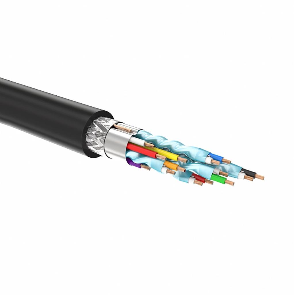 Kabel Ugreen HD107 10141 HDMI (männlich) - HDMI (weiblich) 4K 1m - schwarz