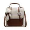 Retro Versatile Backpack Women's Niche Design 2025 New Fashion High Texture Shoulder Crossbody Handbag
