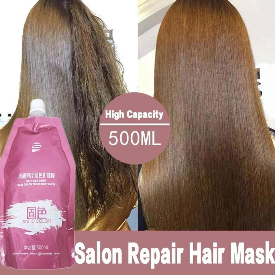30ml/500ml Magische Keratin Haarmaske 5 Sekunden Reparatur Schäden Frizz Behandlung Kopfhaut Haarwurzel Glänzender Balsam Glätten Weiche Haarpflege
