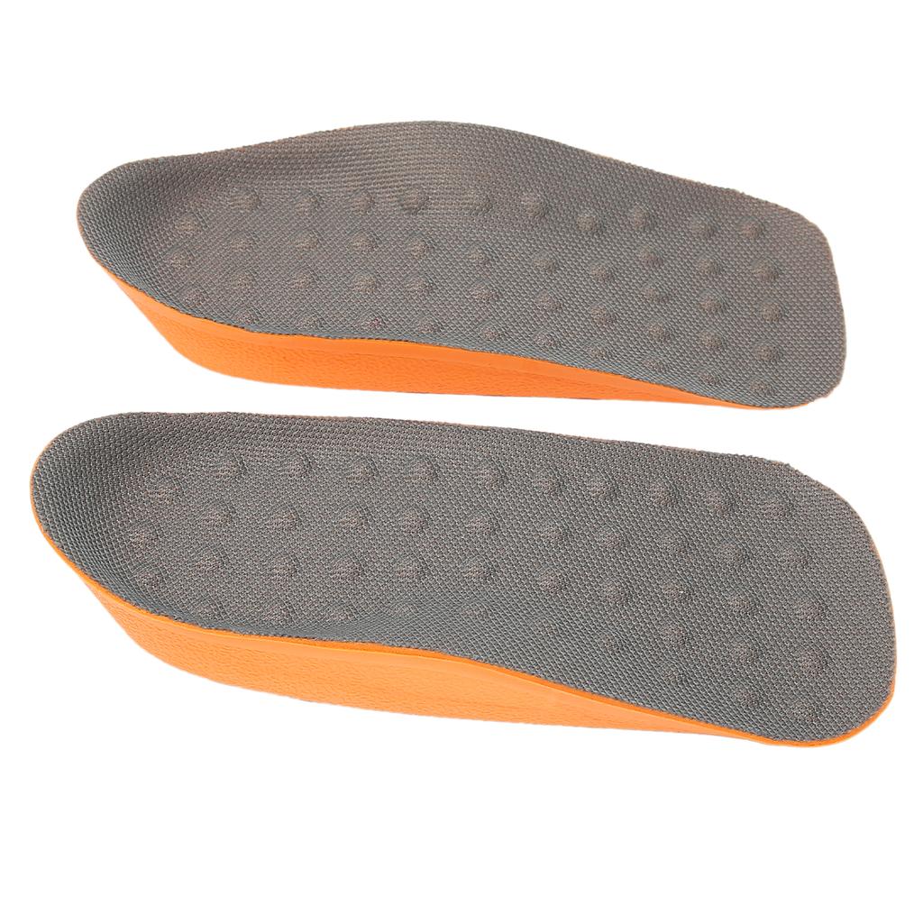 Heel Cups Height Increase Heel Support Cushioning PU Heel Pain Care Shoe Inserts Insoles