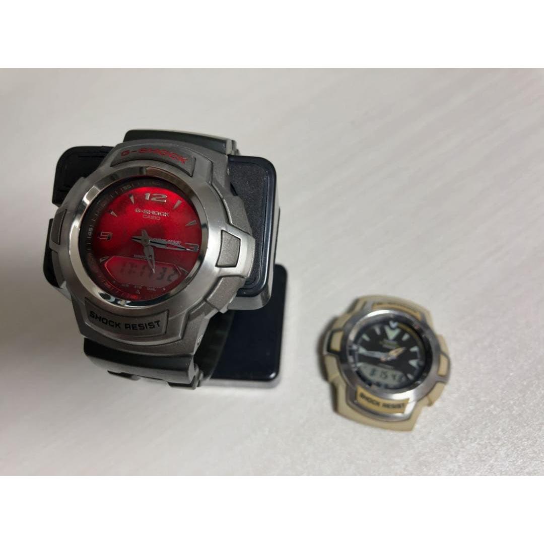 Used CASIO G-SHOCK watch G-200 2-piece set
