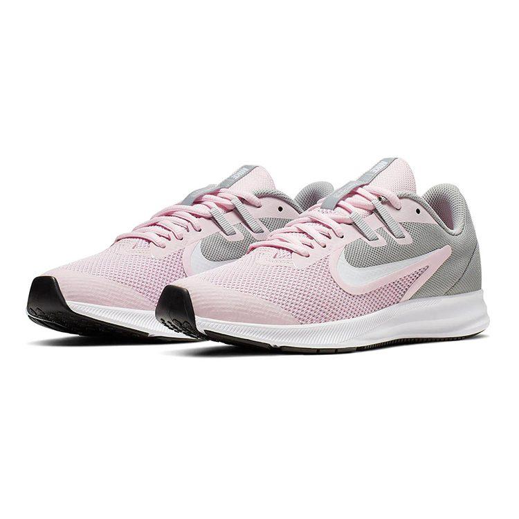 Nike Downshifter 9 'Grigio Bianco Rosa' GS AR4135-601