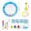 Kids Magic Water Drawing Mat Coloring Doodle with Reusable Magic Pens Montessori Toys Painting Board Educational Toys Kids Gifts