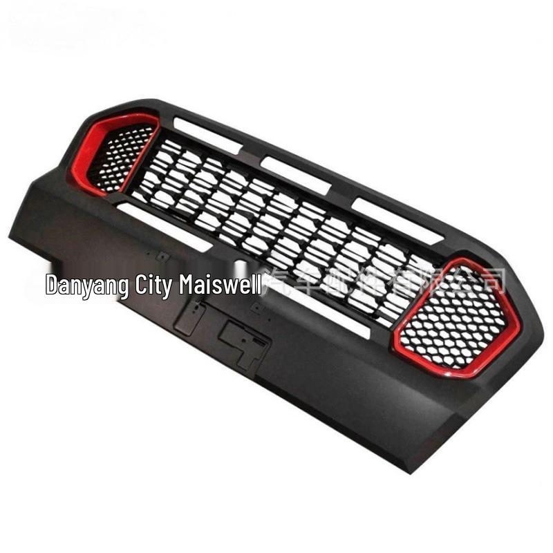 Ford Ranger T8 Front Bumper Cooling Grille with High-end Red Frame Style