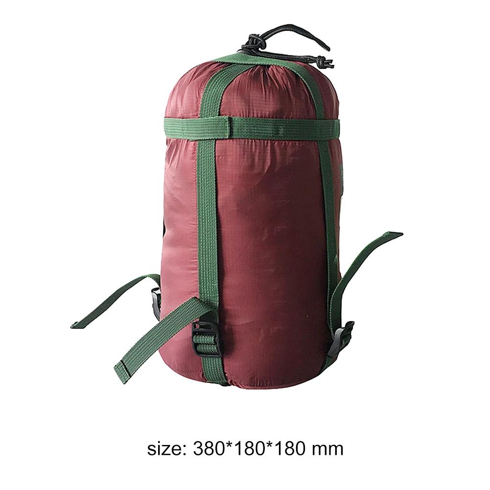 5 Color Waterproof Compression Stuff Sack Outdoor Camping Sleeping Bag Nylon Storage Bag for Camping Travel Hiking