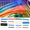 670pcs Mixed Colored Heat Shrink Tubing Wrap Cable Sleeve Shrinkable Tube