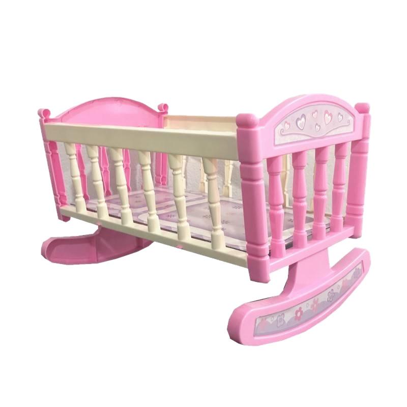 Childrens Baby Doll Pretend Role Play Toy Small Dining Chair Shaker Accessories