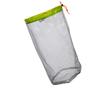 Ultraleichter Mesh-Sack mit Kordelzug für Outdoor-Reisen, Wandern, Camping, Aufbewahrungstasche(Grün L)