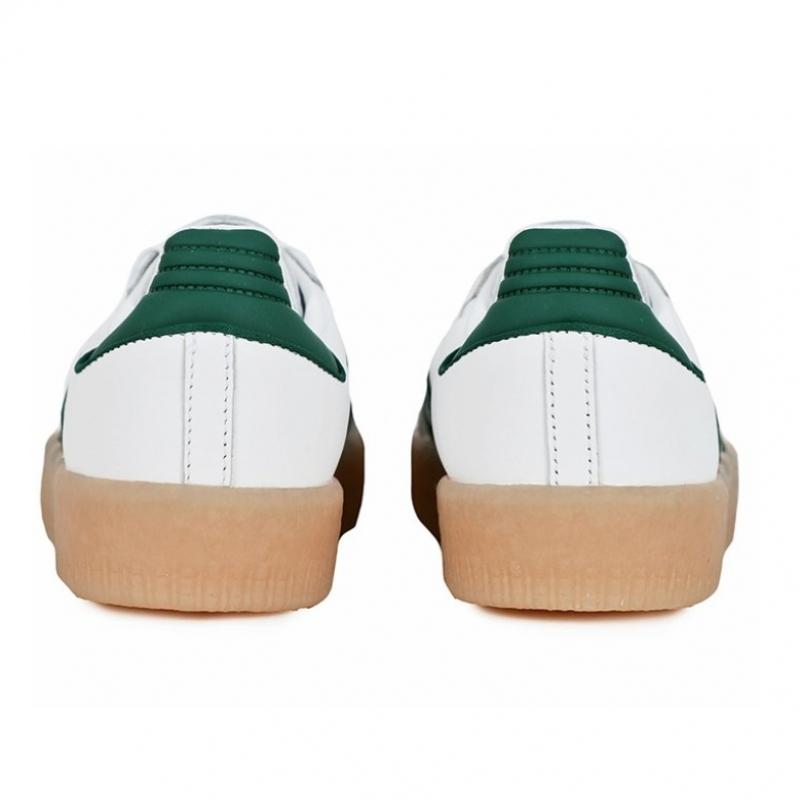 Adidas Samba Sneakers Triple W White Collegiate Green