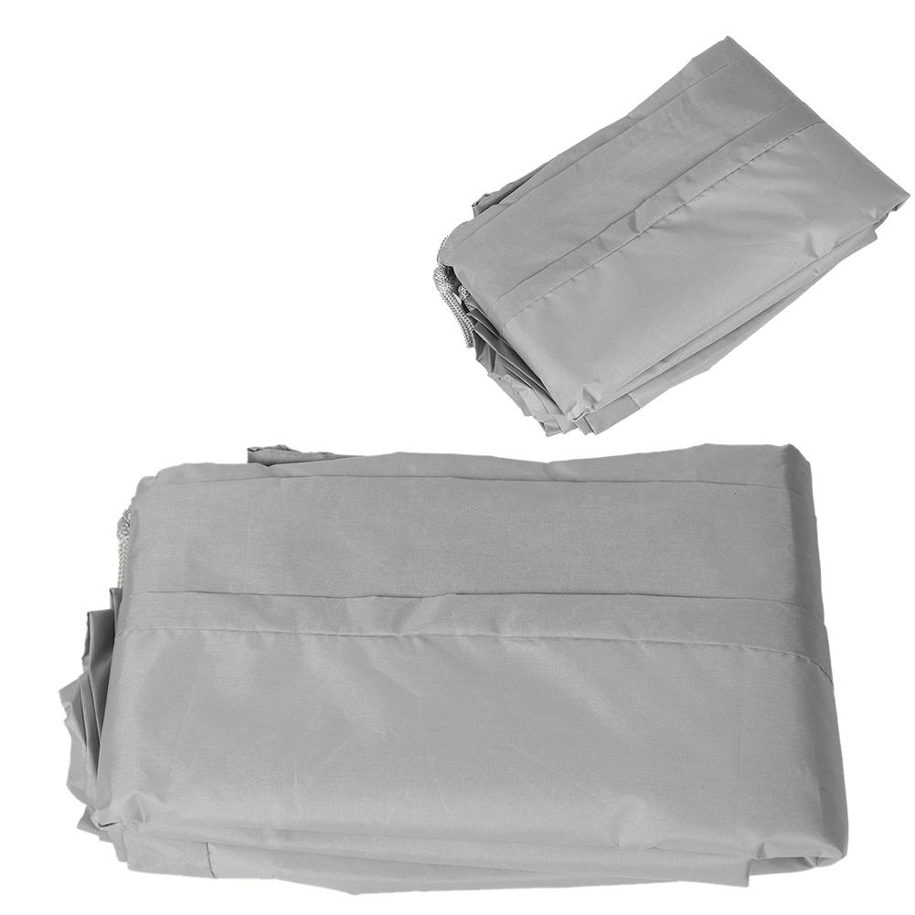 Waterproof Deck Box Cover Storage Box Rain Wind Snow Protection Cover UV Proof Heat Shield Outdoor Supplies