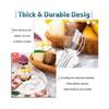 600 Pcs Clear Plastic Spoons 6.7 Inch Heavy Duty Soup Spoons Plastic Utensils Disposable