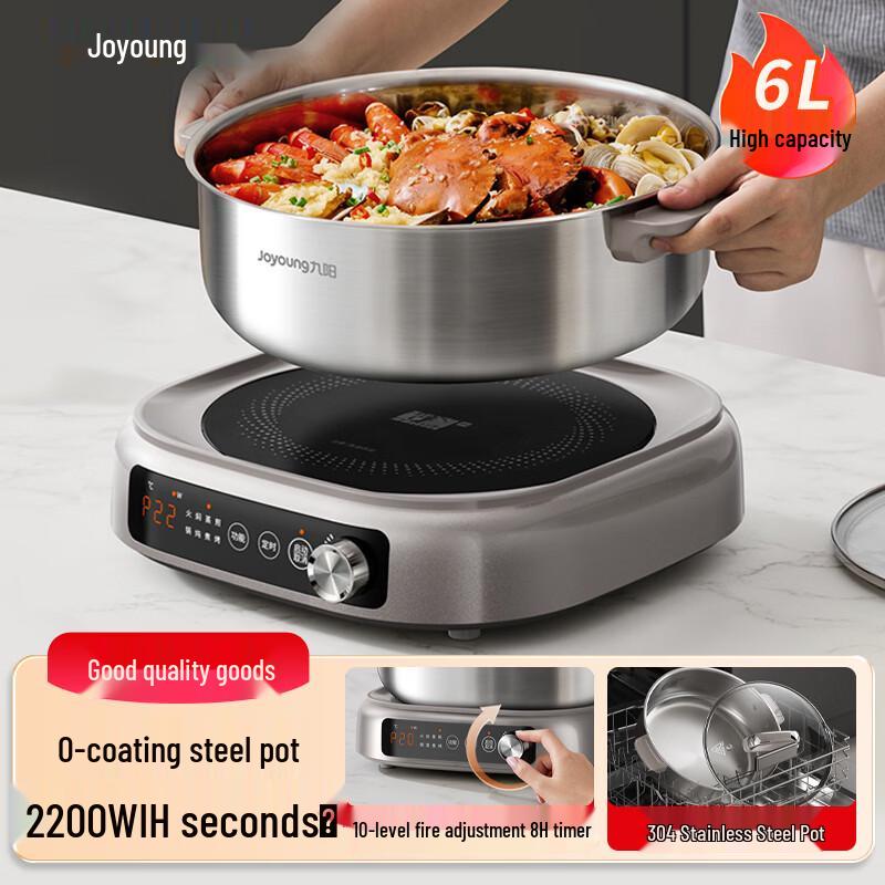 Joyoung 6L IH Multi-Function Electric Cooker CN plug (adapter included)
