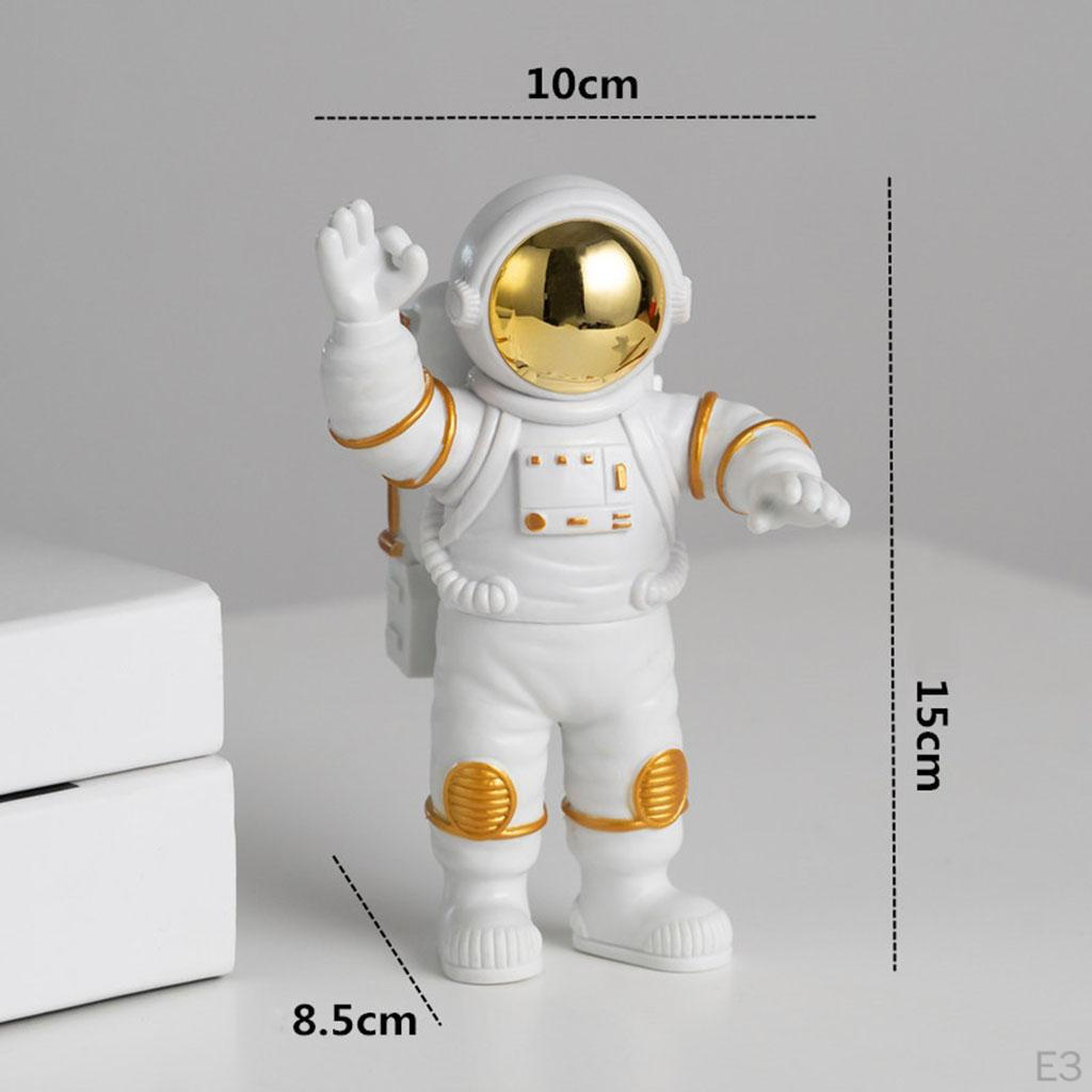 Astronaut Resin Figurines - Space Explorer Sculptures for Home Decor