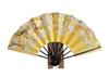 decorative Mount Blossom with fan in a <Kyoto Fan> Double-sided fan Fuji/Cherry design, stand, box.