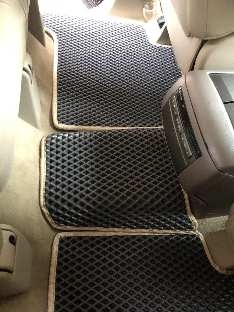 Коврики EVA (2 ряда, черные) для Lexus GX470