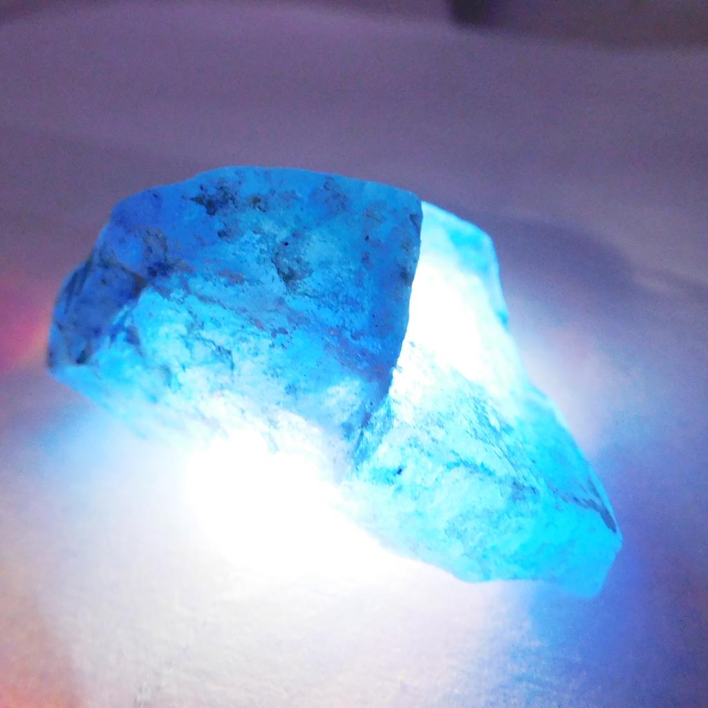 CERTIFIED Uncut Natural Blue Sapphire Rough 130.95 Ct Earth Mined Loose Gemstone M-499-Ra