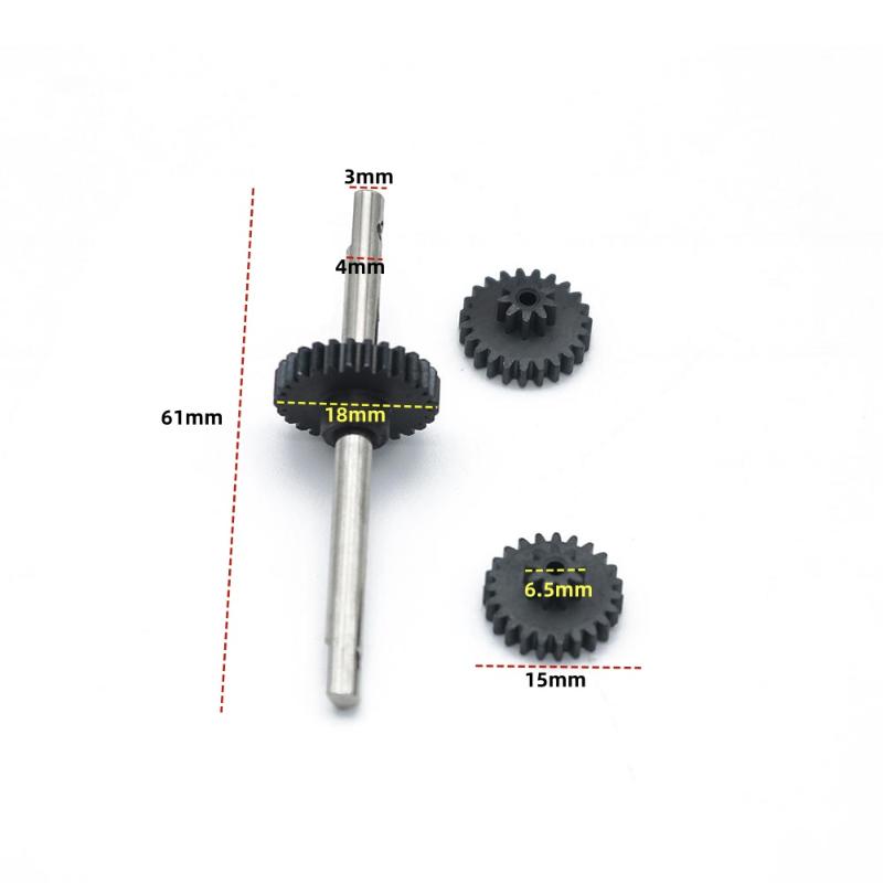 1 Set Gearbox Gear For Mn Model 1/12 Mn82 Lc79 Mn78 Mn168 Rc Car Parts Metal Modification Upgrade Accessories
