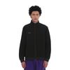 Li-Ning Felpa con cappuccio casual a tinta unita con logo da uomo con zip Nera AWDSF15-1
