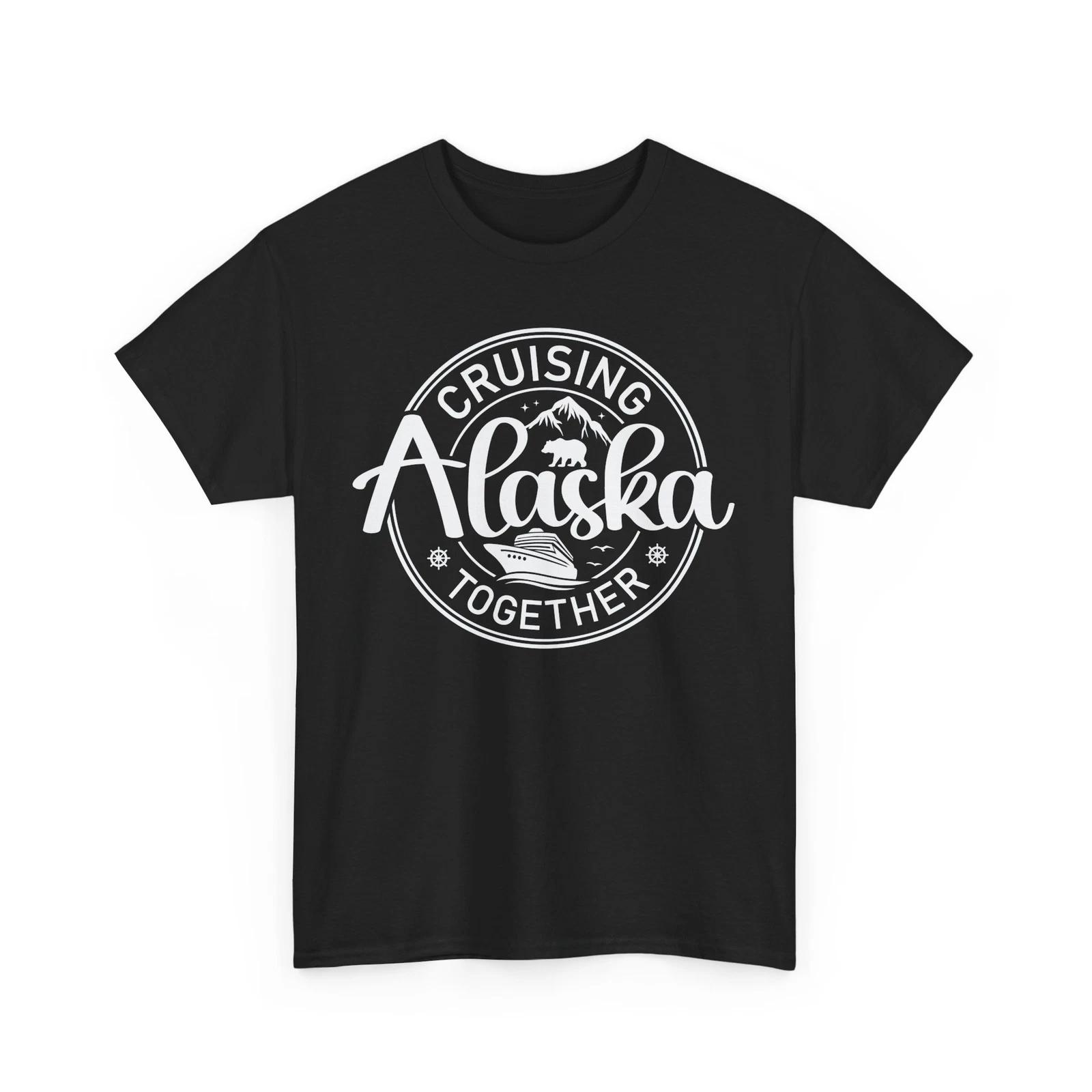 

World Map T-Shirt | For Passionate Travelers & Globetrotters | Alaska Cruise Tee 3XL