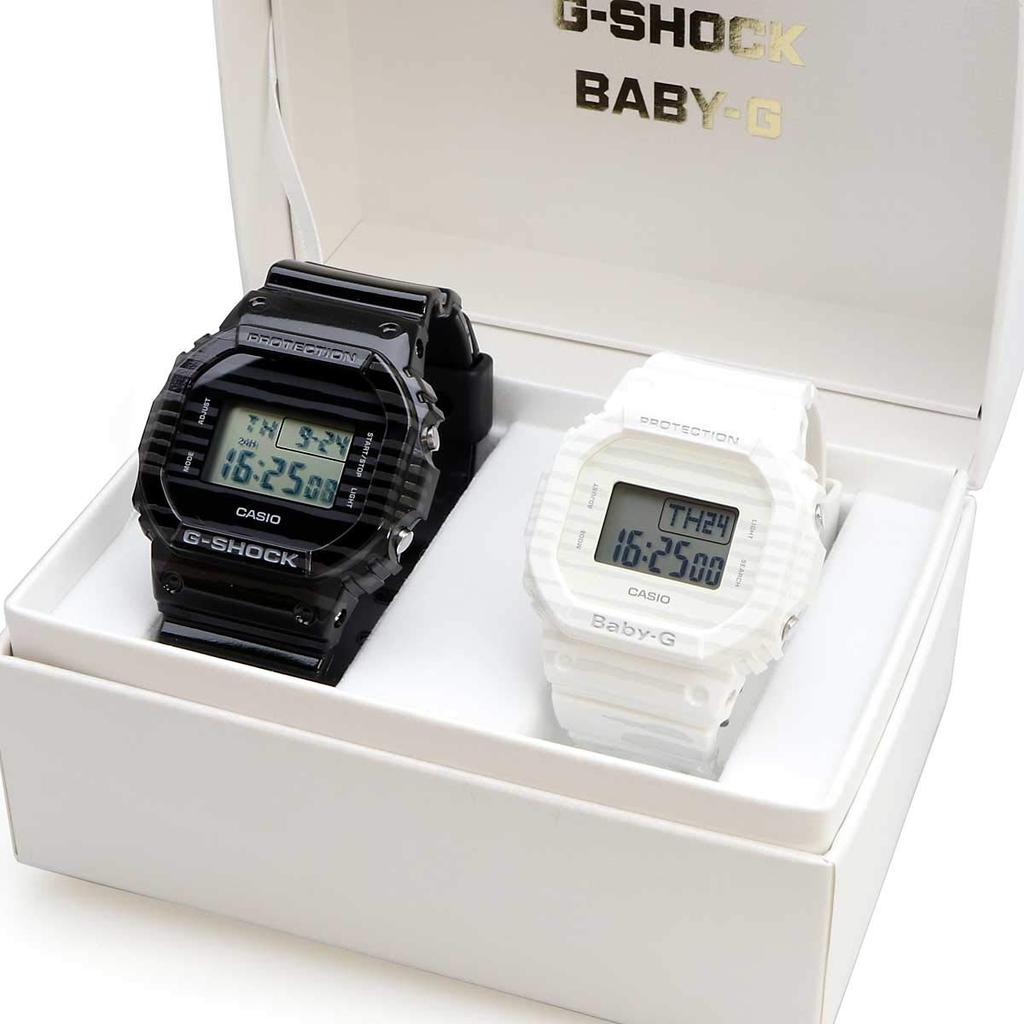 Casio Klokke Oversjøisk Modell Parur Elskerkolleksjon G-Shock Baby-G SLV-19B-1 [Vare]