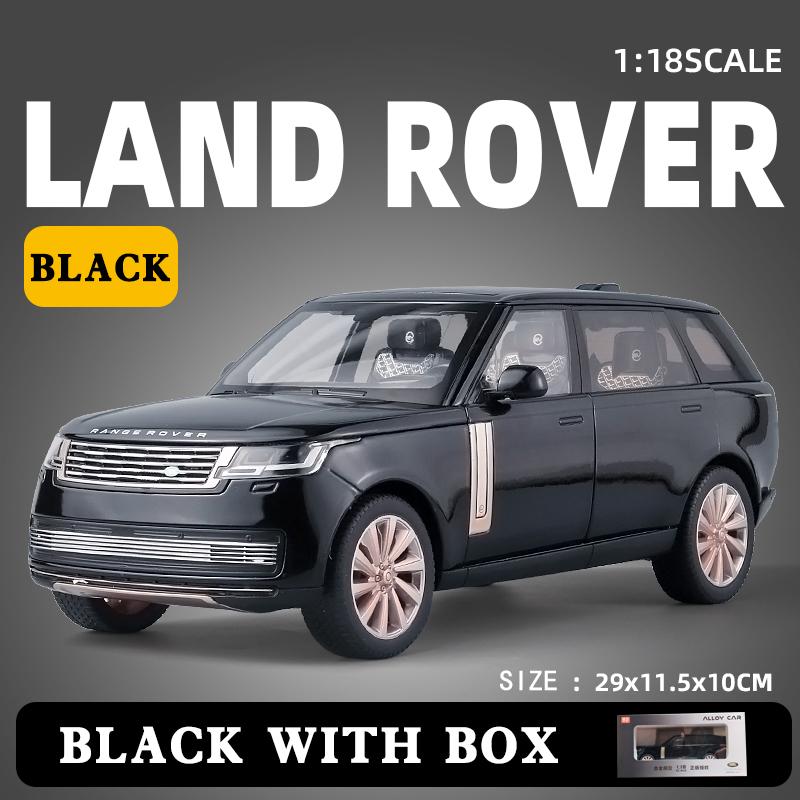 1/18 Scale Land Rover Range Rover SV2022 Alloy Diecast Model Car Metal Large Home Trendy Decoration Holiday Gifts with Boyfriend Kids