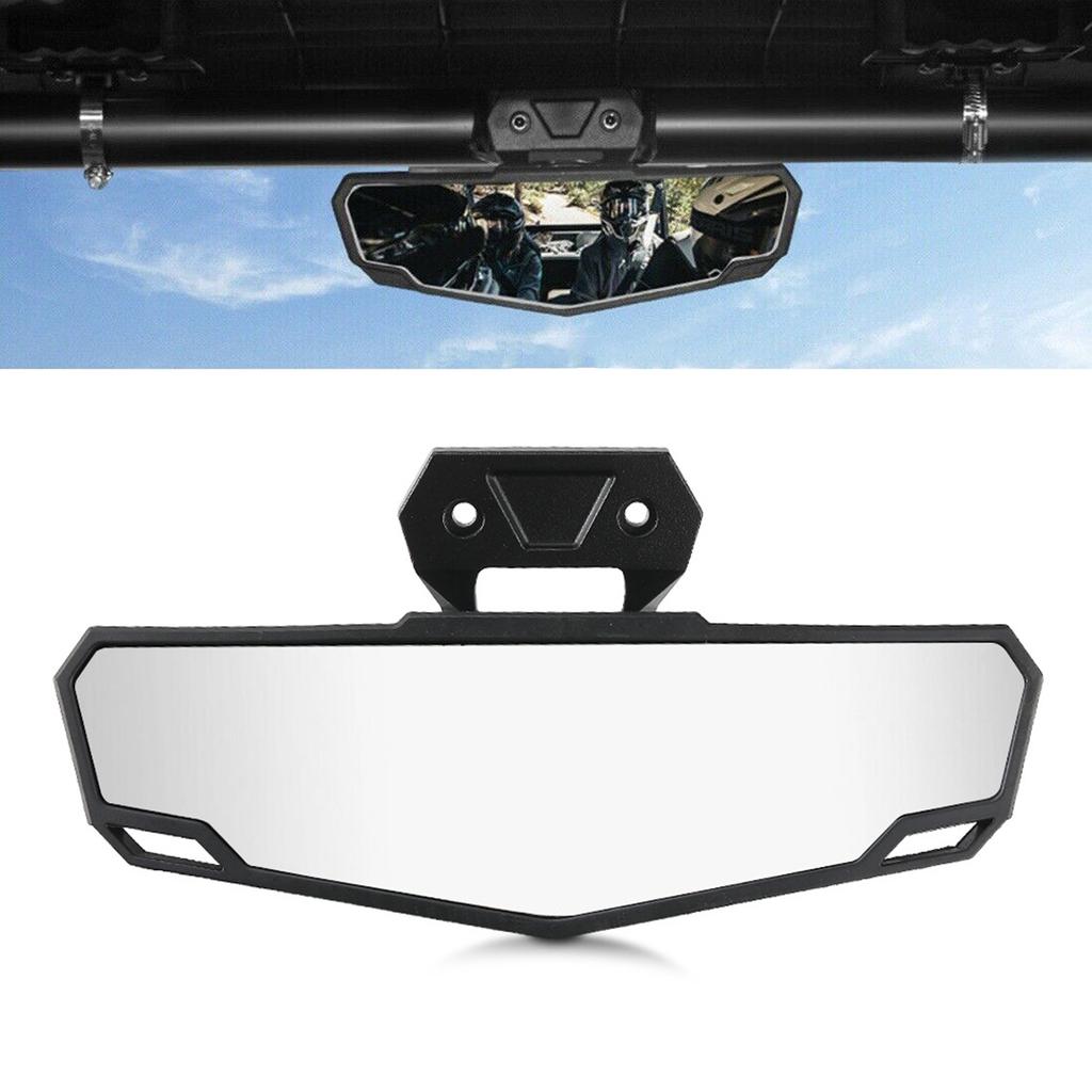 Vintage UTV Convex Mirror Black Center Rearview Convex Mirror For 2020-2023 Polaris RZR PRO XP/XP 4 2883763