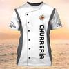 Summer 3D Graphic T-shirt for Men and Women, Breathable and Quick-drying Kitchen Uniform, Baker's Pastry Fun Top