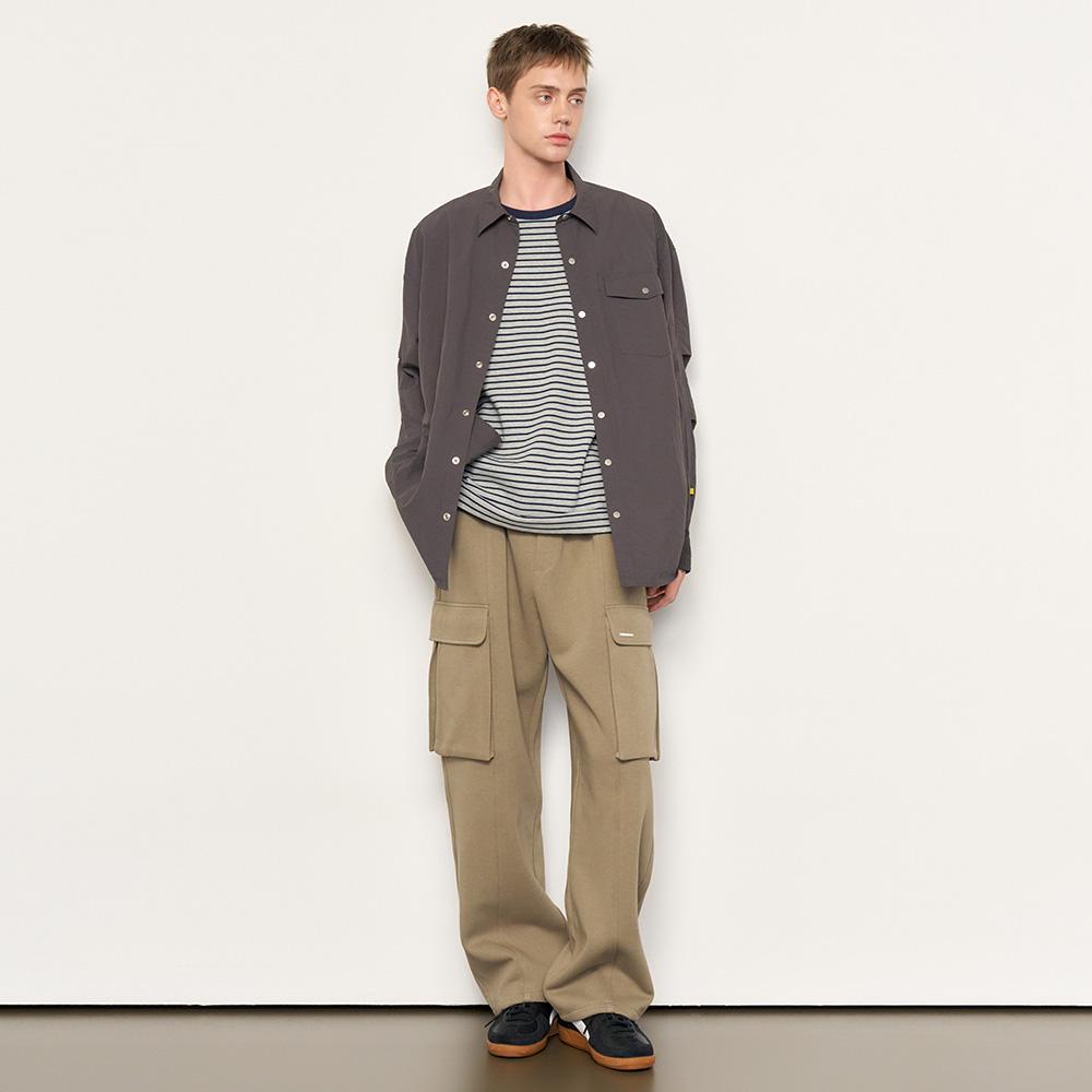 GENERALIDEA Man Nylon Shirt Jacket [Charcoal] / Sbe1M07005