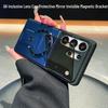 Samsung S26 Ultra Protective Case with Lens Cover, Invisible Bracket, Magnetic Adsorption, Drop-proof Skin-Feel