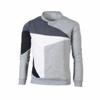Men's Patchwork Color Block Long Sleeve Fleece Sweatshirt